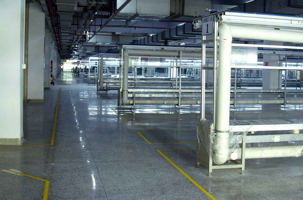 抗靜電水磨石地坪相關标準及說明